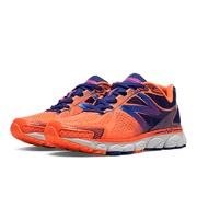 Women's Running New Balance 1080 Bold Citrus with Spectrum Blue T63r1452